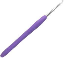 Крючок для вязания с резиновой ручкой, 4,0 мм, Hobby&amp;Pro